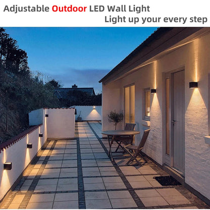 LED Outdoor Wall Light Waterproof Porch Garden Lamp