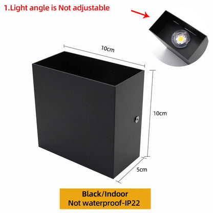 LED Outdoor Wall Light Waterproof Porch Garden Lamp