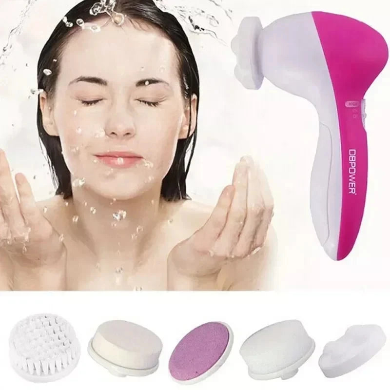 5-in-1 Facial Cleansing Brush