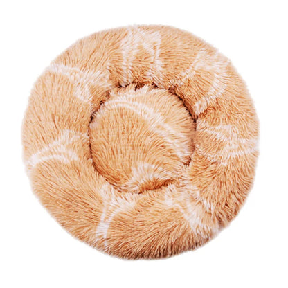 Fluffy Round Dog Bed