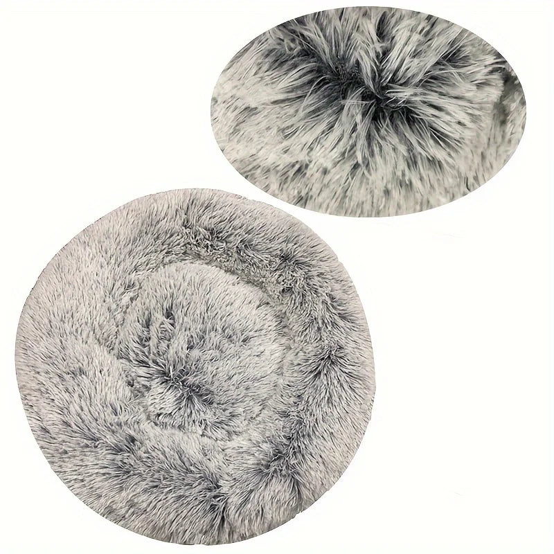 Fluffy Round Dog Bed