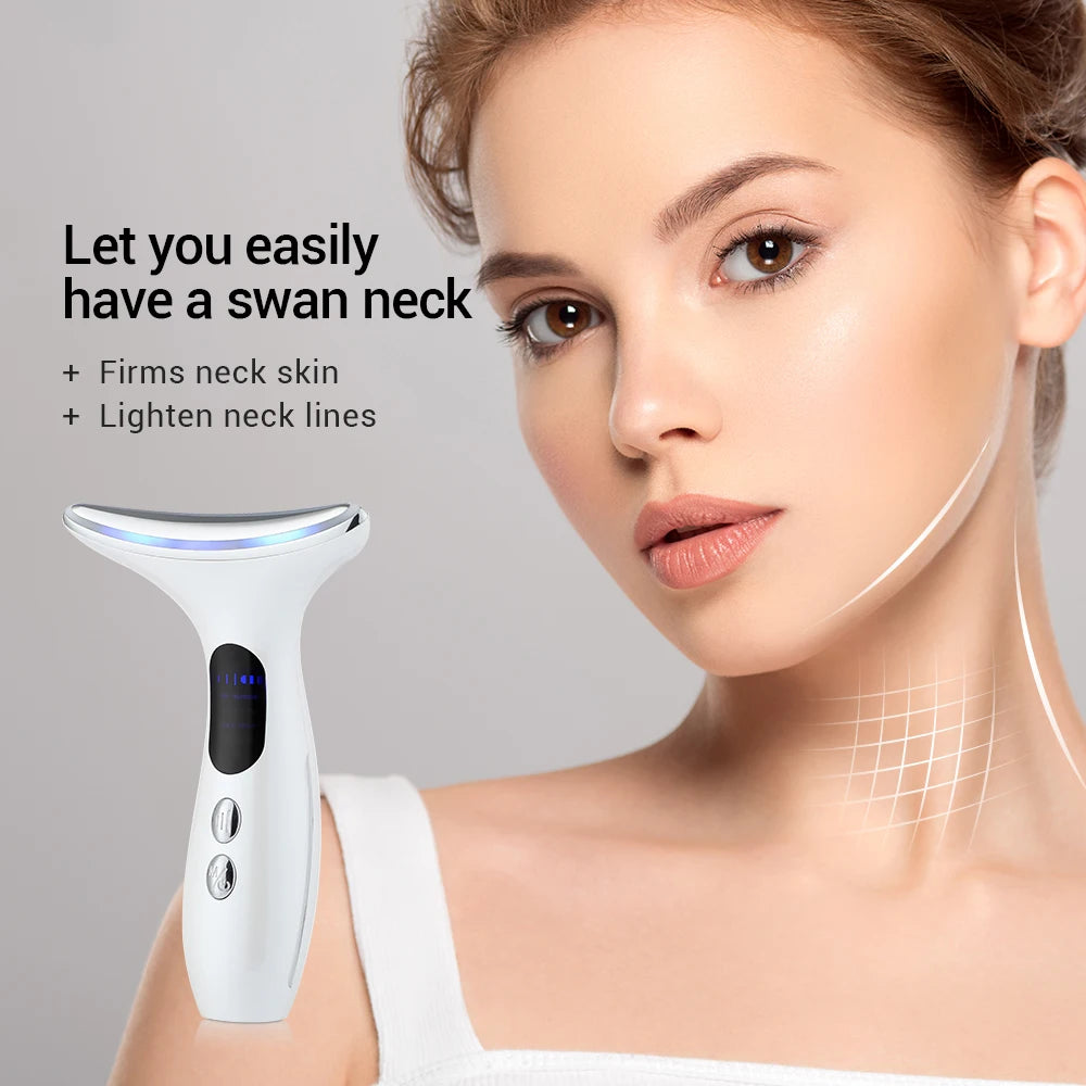 EMS Microcurrent Face and Neck Beauty Device