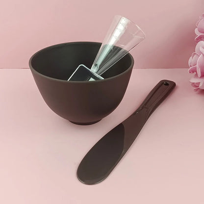 2-5 Pcs Face Mask Mixing Bowl Kit