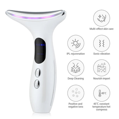 EMS Microcurrent Face and Neck Beauty Device