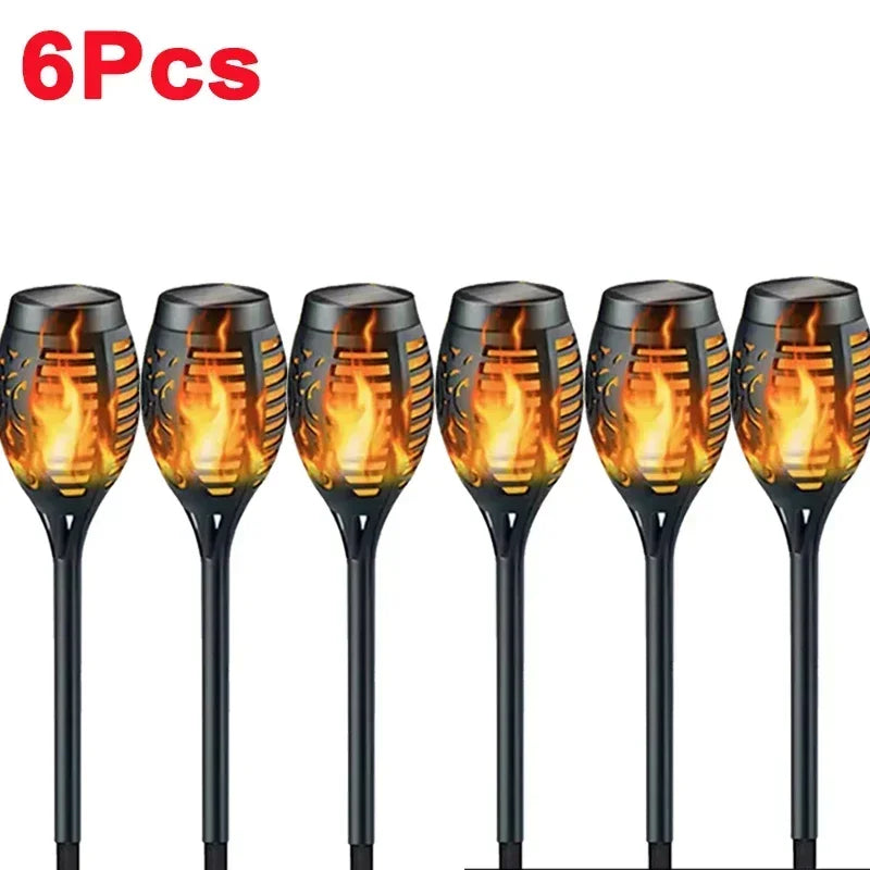 Solar Flame Torch Lights