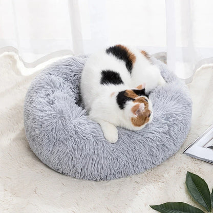 Fluffy Round Dog Bed