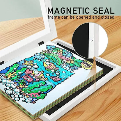 Magnetic Kids Art Frames for Posters