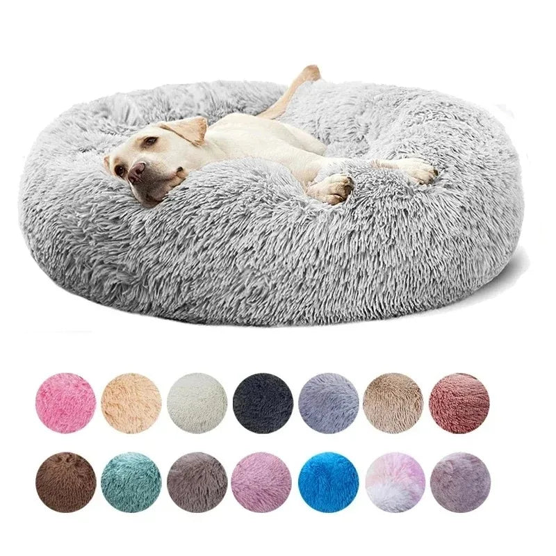 Fluffy Round Dog Bed