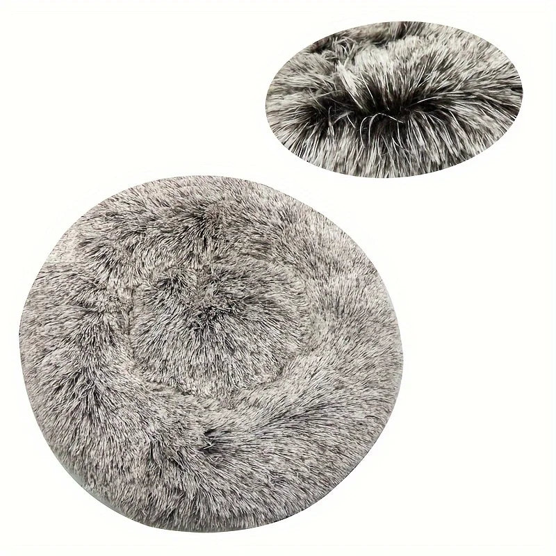 Fluffy Round Dog Bed