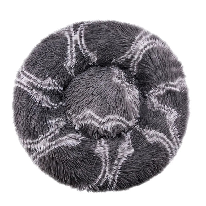 Fluffy Round Dog Bed