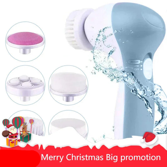 5-in-1 Facial Cleansing Brush