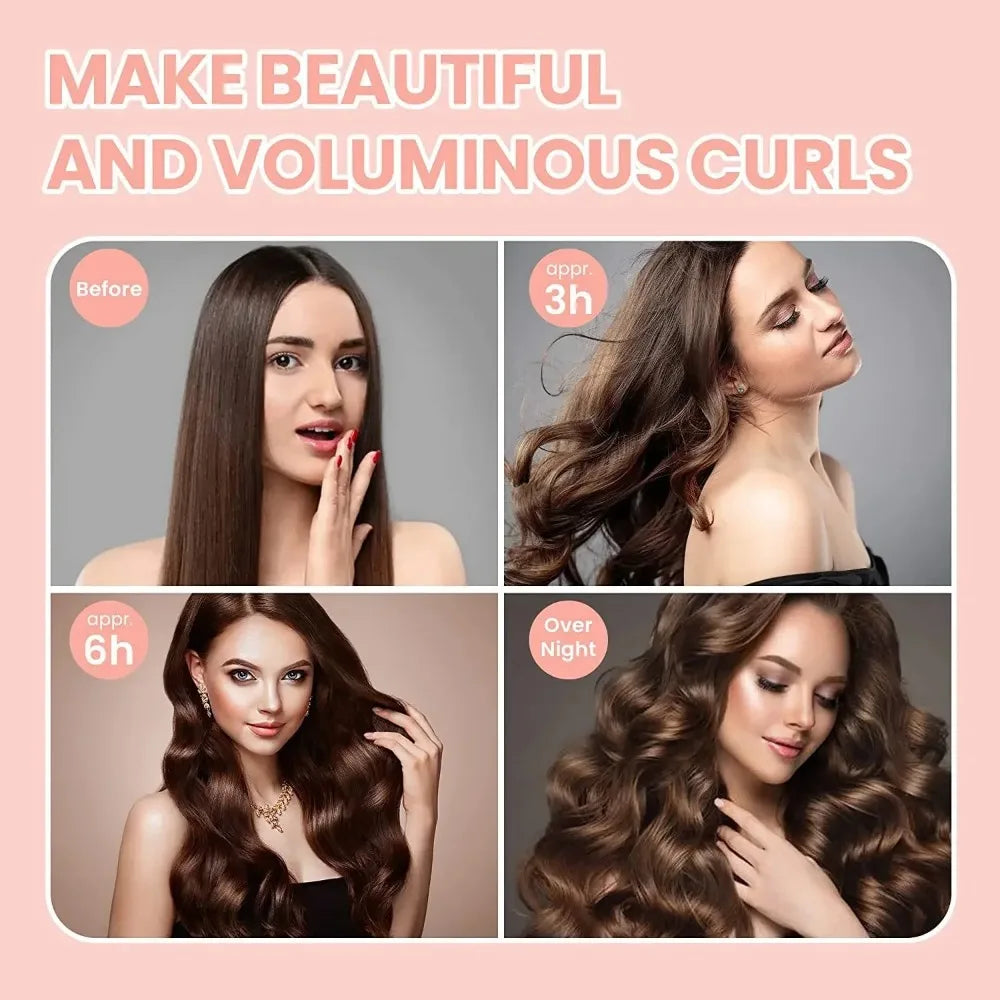 Heatless Foam Curlers for Beautiful Curls