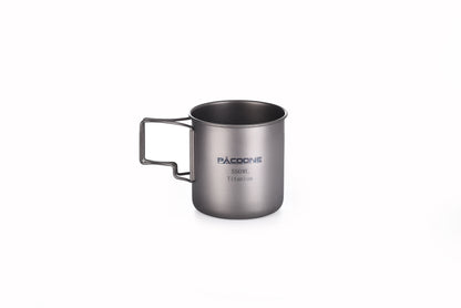 Lightweight Titanium Camping Mug Outdoor Cookware