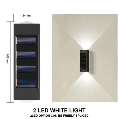 Waterproof Solar Wall Lamp