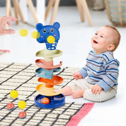 Montessori Rolling Ball Tower Educational Toy