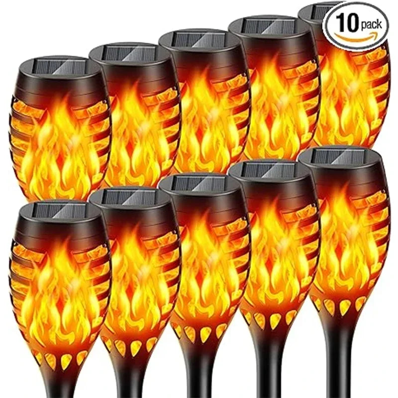 Solar Flame Torch Lights