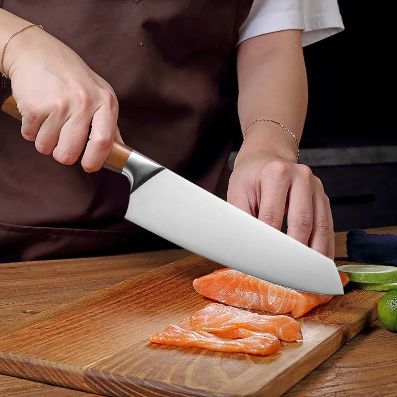 Premium Stainless Steel Kitchen Knife Set