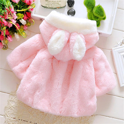 Children's Cape Wool Sweater Shawl Fleece Jacket