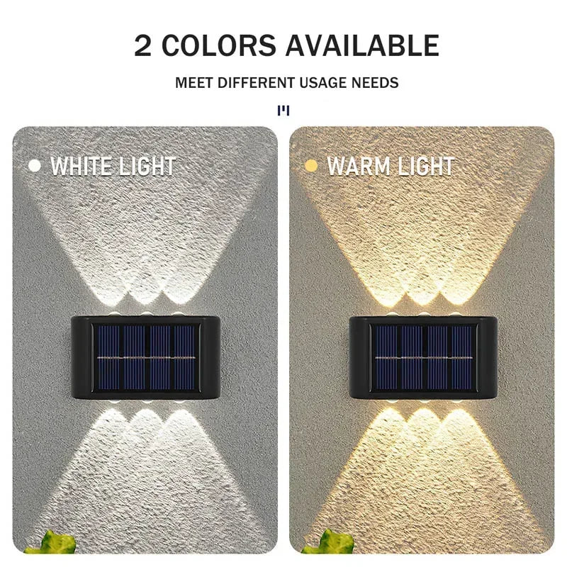 Waterproof Solar Wall Lamp