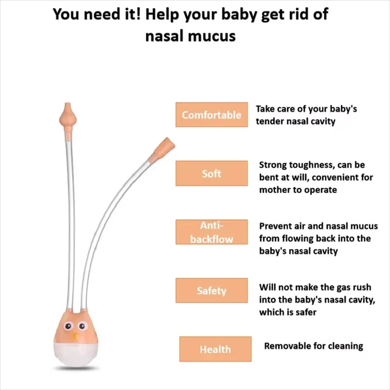 Needle Tube Nasal Aspirator for Babies