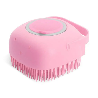 Soft Silicone Pet Shampoo Brush