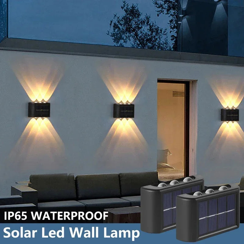 Waterproof Solar Wall Lamp