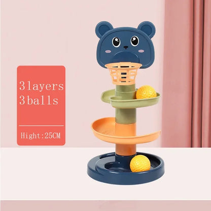 Montessori Rolling Ball Tower Educational Toy