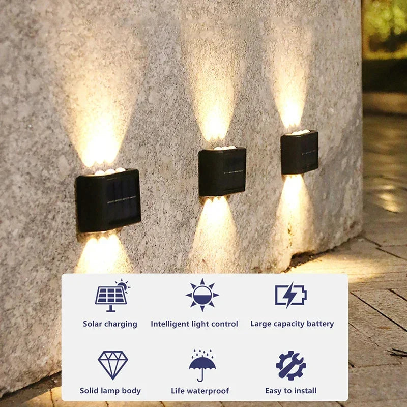 Waterproof Solar Wall Lamp