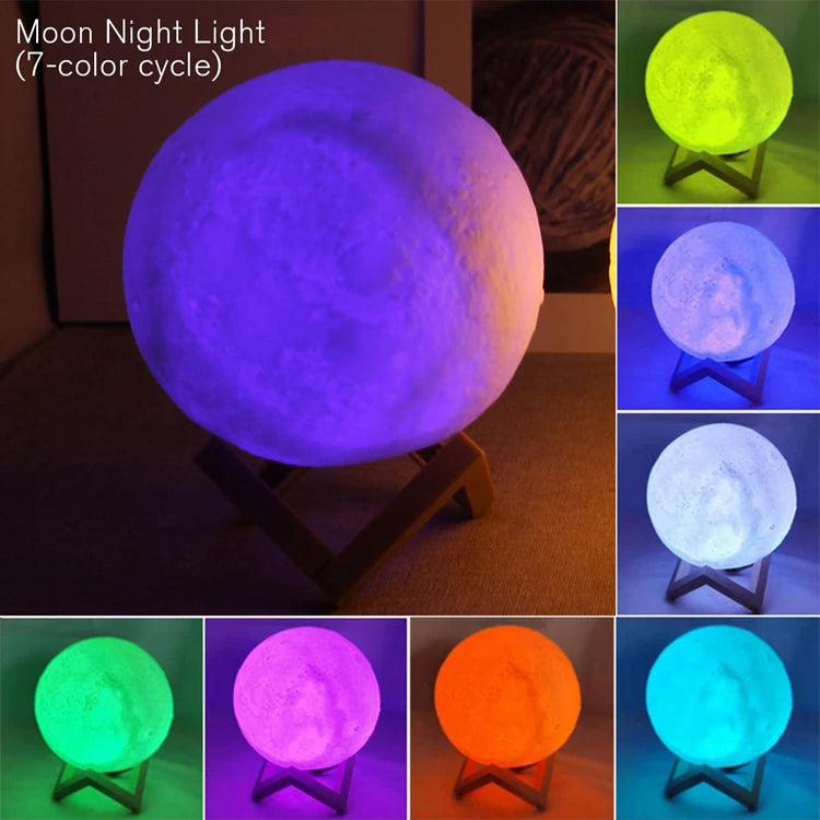 LED Moon Light Galaxy Book Light