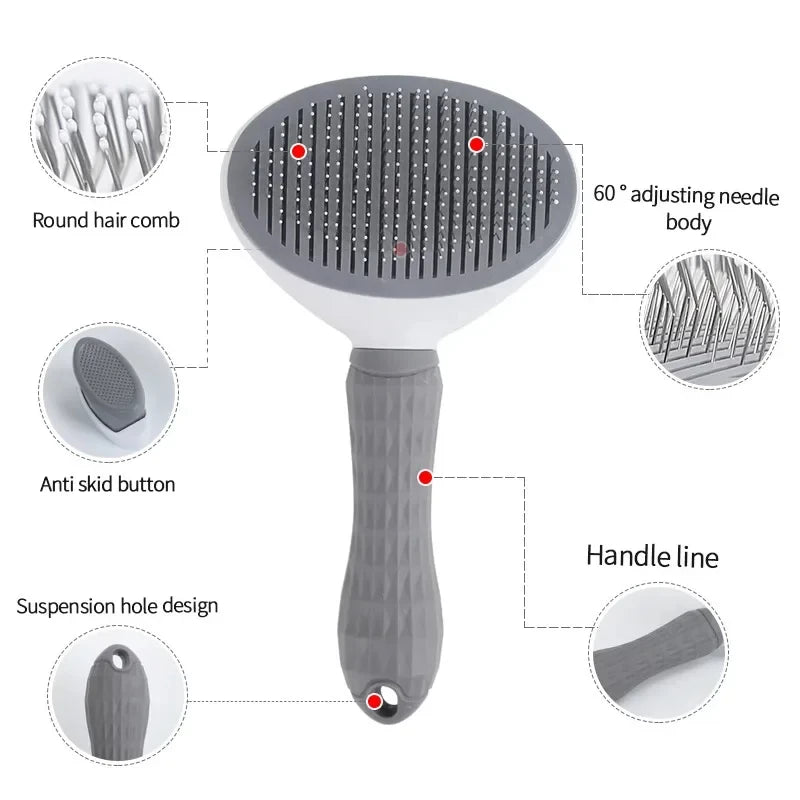 Stainless Steel Pet Hair Brush