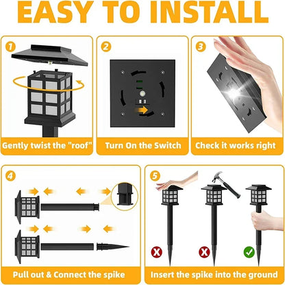 Solar LED Pathway Lights