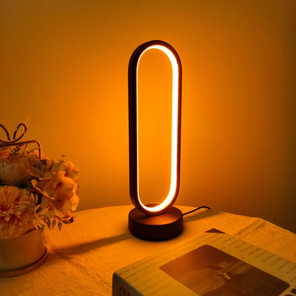 LED Ring Bedside Lamp