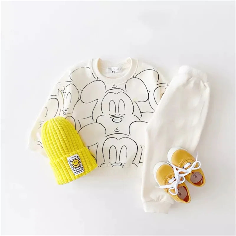 Cartoon Baby Boy Tracksuit T-shirt & Shorts