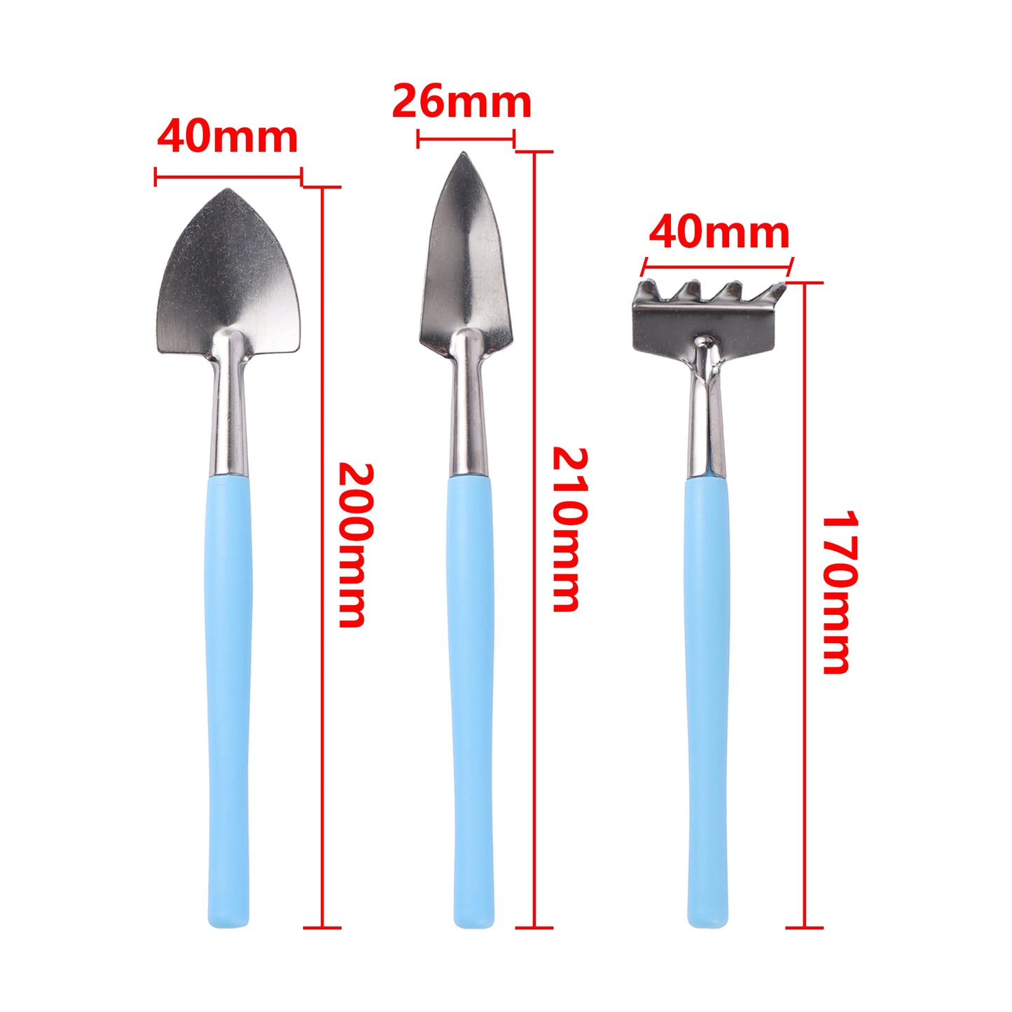 3-Piece Mini Garden Tool Set