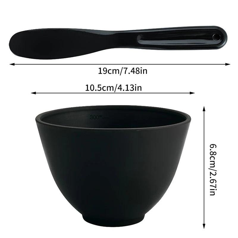 2-5 Pcs Face Mask Mixing Bowl Kit