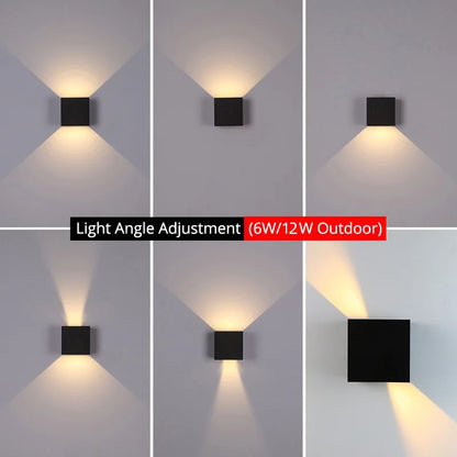 LED Outdoor Wall Light Waterproof Porch Garden Lamp