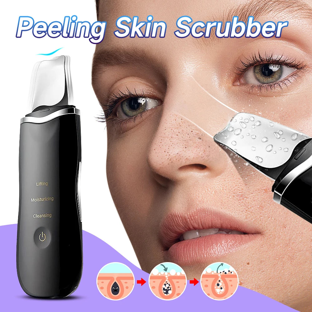 Ultrasonic Skin Scraper for Deep Cleansing