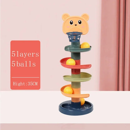 Montessori Rolling Ball Tower Educational Toy